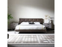BD2406 - Brown Vegan Leather Bed