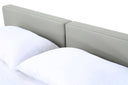 opal modern wenge & grey platform bed