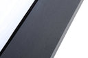 opal modern wenge & grey platform bed