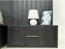 Manchester- Contemporary Dark Grey Nightstand