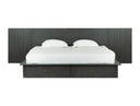 Manchester- Contemporary Platform Dark Grey Bed with Drawers