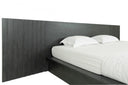 manchester- contemporary platform dark grey bed with drawers