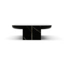 Overlap Rec Cocktail Table Dark