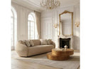 Belinda - Modern Beige Fabric 4-Seat Sofa