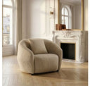 Belinda - Modern Beige Fabric 4-Seat Sofa