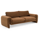 Bentley - Modern Brown Velvet Sofa Set