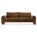 Bentley - Modern Brown Velvet Sofa