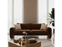 Bentley - Modern Brown Velvet Sofa