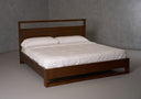 berlin - modern walnut bed