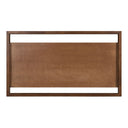 berlin - modern walnut bed