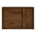 Berlin - Modern Walnut Mirror