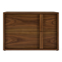 Berlin - Modern Walnut Nightstand