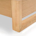 berlin - modern natural oak bed