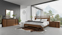 Berlin - Modern Walnut Bedroom Set