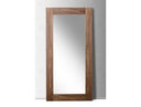 Beth Mid-Century Walnut Floor Mirror