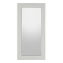 Beth - Modern White Floor Mirror