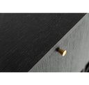 Billy Modern Black Oak & Gold Buffet