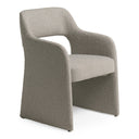 Bishop - Modern Grey Fabric Dining Chair