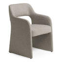 Bishop - Modern Grey Fabric Dining Chair