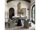 Bishop - Modern Grey Fabric Dining Chair