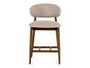 Blum - Modern Beige Linen Counter Chair