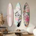 Blush Icons | Surfboard Gallery Wall