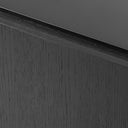 Bowie - Mid-Century Modern Black Oak + Brass Buffet