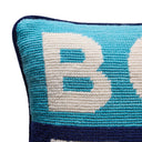 Boy Toy Needlepoint Pillow