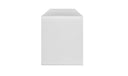 Lazarus Outdoor Bench White