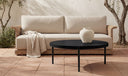 Mendez Outdoor Coffee Table Black