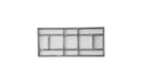 Lithic Outdoor Bar Table Grey