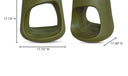 Rothko Outdoor Stool Green