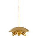 Brass Flower Pendant