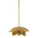Brass Flower Pendant