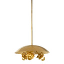 Brass Flower Pendant