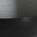 Bronte - Modern Black Concrete Round Coffee Table
