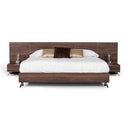 Brooklyn - Italian Modern Walnut 4-Piece Bedroom Set