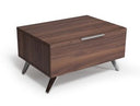 Brooklyn Italian Modern Walnut Nightstand