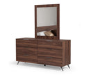 Brooklyn Italian Modern Walnut Dresser