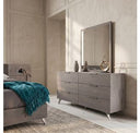 Bronx Italian Modern Grey Mirror
