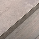 Bronx Italian Modern Faux Concrete & Grey Dresser