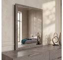 Bronx Italian Modern Faux Concrete & Grey Bedroom Set