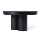 Bruni - Modern Black Concrete End Table