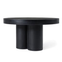 Bruni - Modern Black Concrete Coffee Table