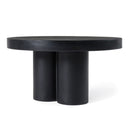 Bruni - Modern Black Concrete Coffee Table