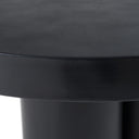 Bruni - Modern Black Concrete Coffee Table