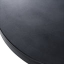 Bruni - Modern Black Concrete Coffee Table