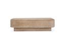 Bruno - Modern Mango Wood Rectangular Coffee Table