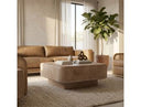 Bruno - Modern Mango Wood Square Coffee Table