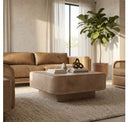 Bruno - Modern Mango Wood Square End Table